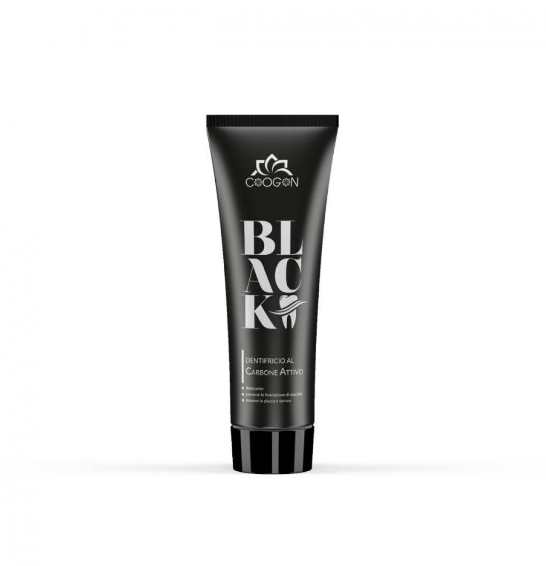 Activated charcoal toothpaste - 75 gr