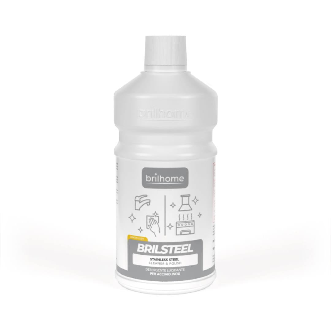 Brilsteel BrilHome Chogan, nettoyant polissant pour acier inoxydable, 750 ml