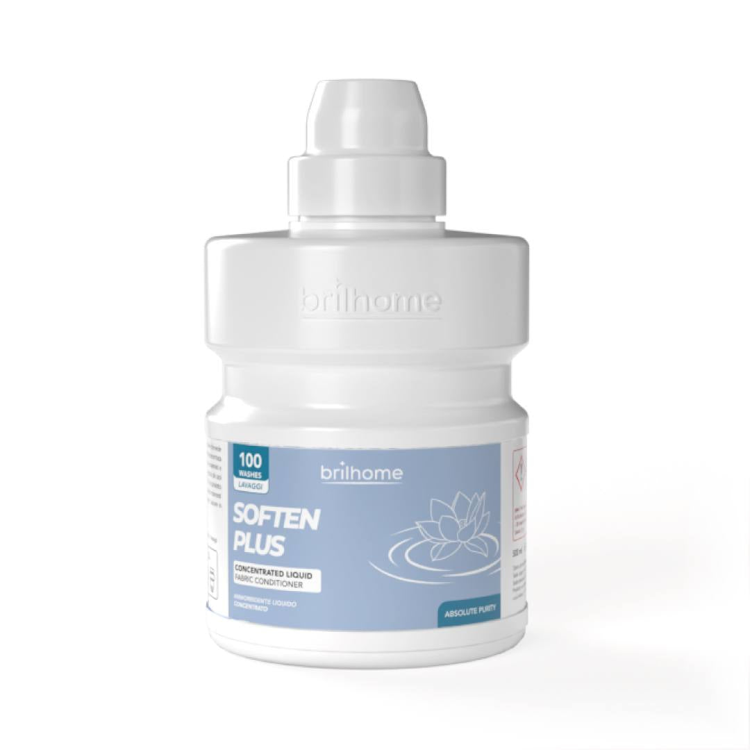 Soften Plus BrilHome Chogan Moments de Pureté, adoucissant concentré vegan, 500 ml
