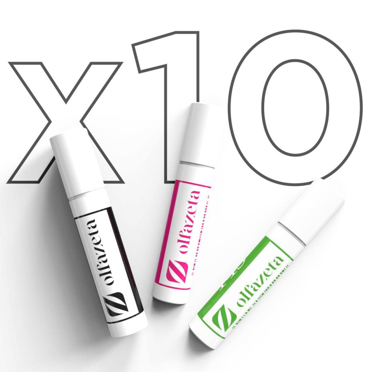 Coffret découverte de 10 échantillons 3 ml de parfums Luxury Olfazeta
