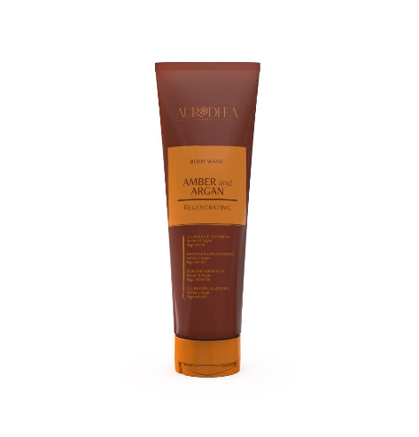 Aurodhea Duschgel – Amber- und Argan-Duft – 250 ml