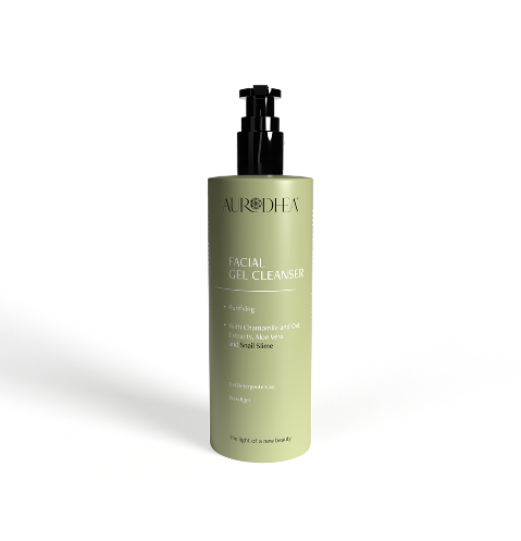 Facial cleansing gel with snail slime - 260 ml