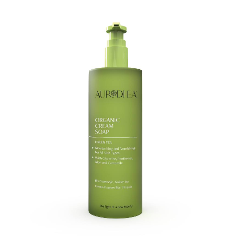 Green Tea Soap Cream - 260 ml