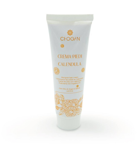 Calendula-Fußcreme mit Arganöl und Salbei – 75 ml
