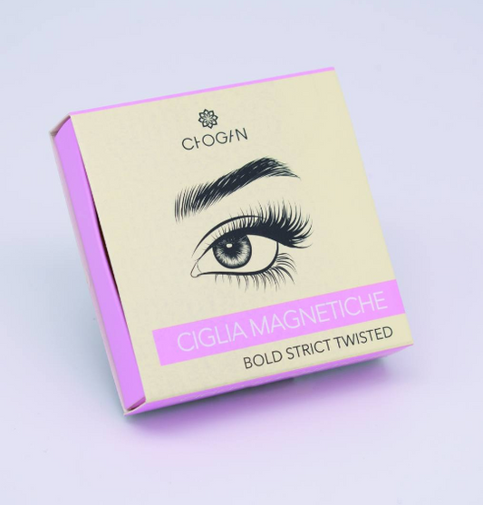 Bold Strict Twisted Magnetic Eyelashes 