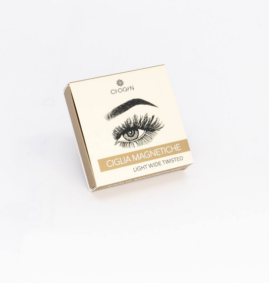 Light Wide Twisted Magnetic Eyelashes