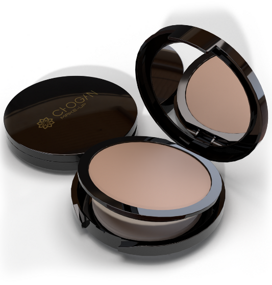 Pressed powder 'Warm Shade' – Creamy