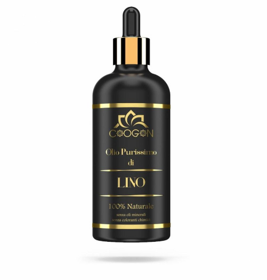Reines extra zertifiziertes Bio-Leinöl