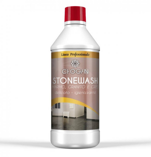 Selbstpolierendes, desinfizierendes Reinigungsmittel Stonewash – Marmor, Granit, Sandstein (750 ml)