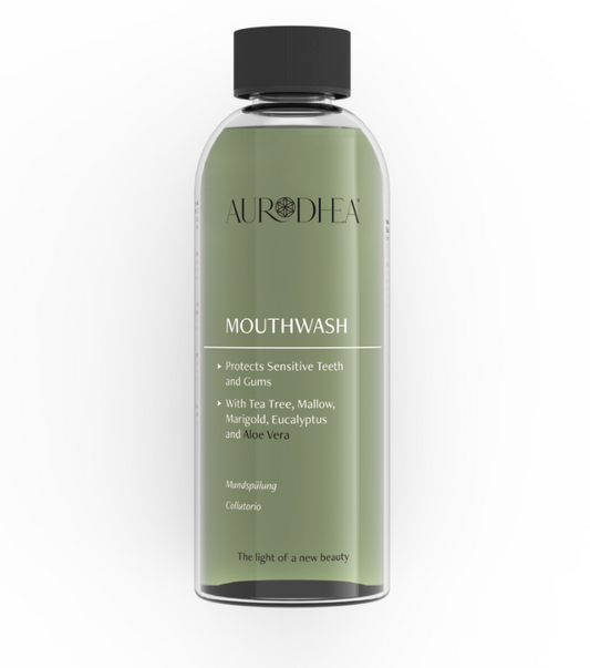 Bain de bouche à l’Aloe Vera| Enrichi en Tea Tree, Mauve, Calendula et Eucalyptus