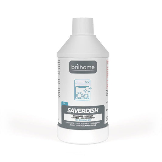 Saverdish BrilHome - Nettoyant Detartrant Desodorisant Lave-Vaisselle 300ml