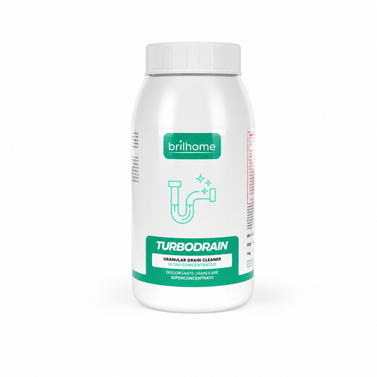 Turbodrain BrilHome - Deboucheur Granules Super Concentre pour Canalisations