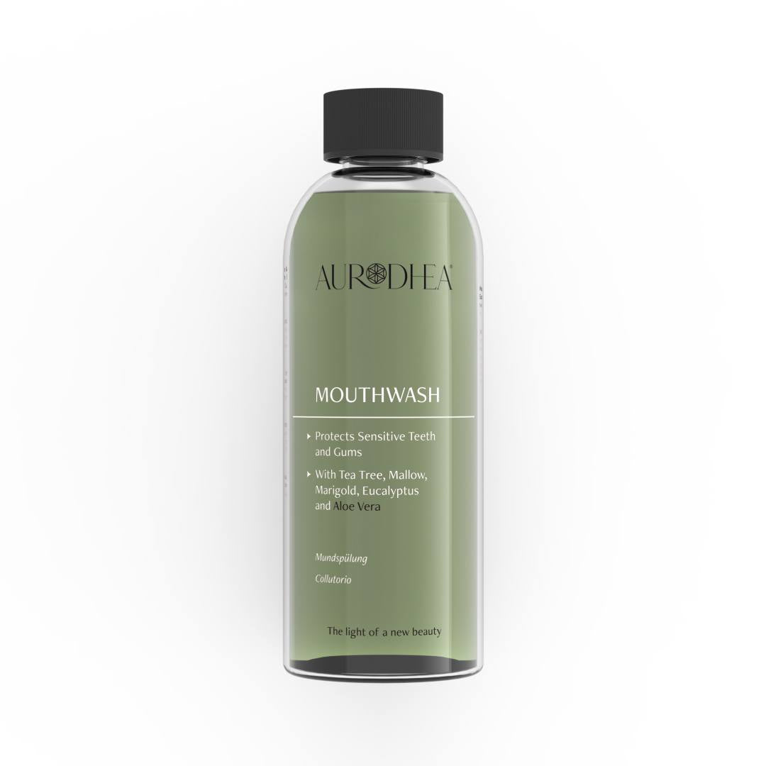 Bain de bouche à l'Aloe Vera – Tea Tree, Mauve, Calendula & Eucalyptus 250 ml – Chogan