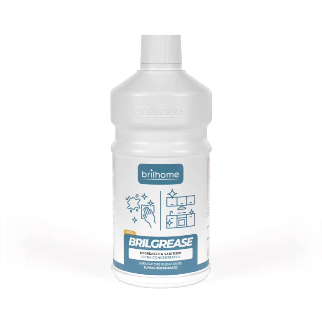 Brilgrease BrilHome Chogan Lemon, dégraissant assainissant ultra-concentré, 750 ml