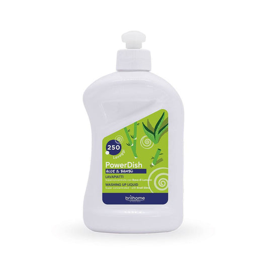 PowerDish BrilHome Chogan Aloe et Bambou, liquide vaisselle à la bave d'escargot, 500 ml