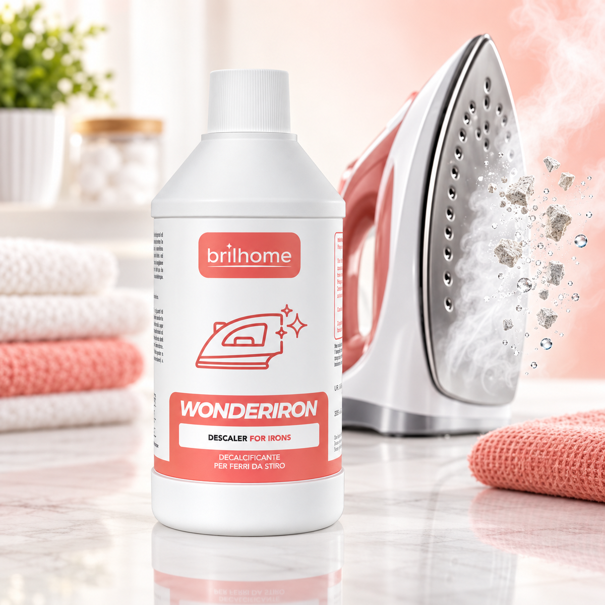 Wonderiron BrilHome – Détartrant Anti-Calcaire pour Fer à Repasser 300 ml – visuel 2